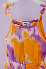 Salty Stitch | Jumpsuit baby cotton | Tie Dye | Orange