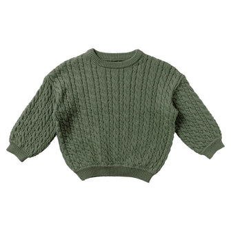 Your Wishes | Cable Knit | Gerry | Hunter Green