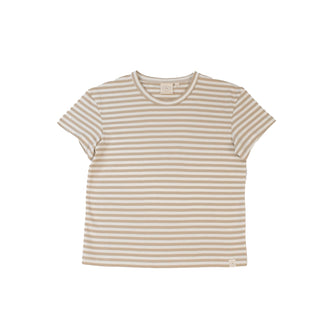 Navy Natural | Sem t-shirt | Stripe | Beige
