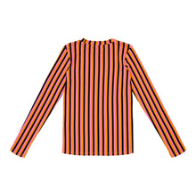 Salty Stitch | Stripes longsleeve | Pink | Orange