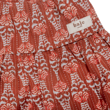 Baje Studio | Springs | Woven skirt | Red vintage